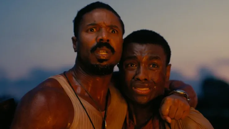 Michael B. Jordan and Miles Caton in "Sinners"