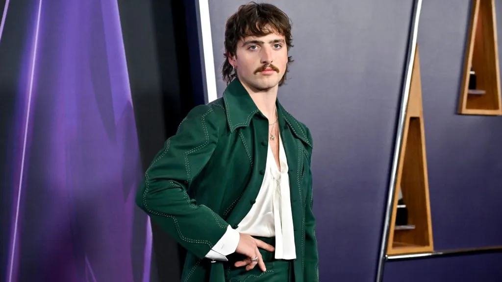 Benson Boone attends the 2025 American Music Awards at Fontainebleau Las Vegas on May 26, 2025 in Las Vegas, Nevada. (Photo by David Becker/Getty Images)