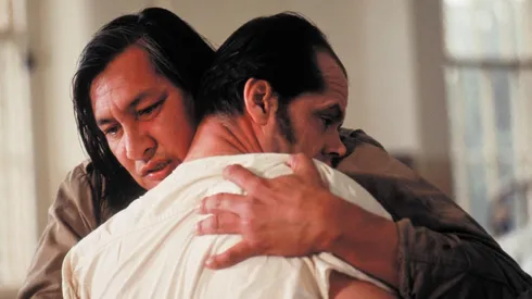 Will Sampson and Jack Nicholson in "One Flew Over the Cuckoo's Nest"