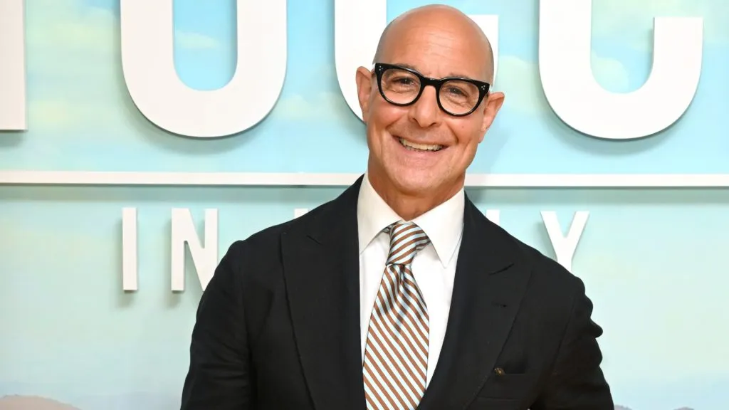 Stanley Tucci attends the Tucci In Italy London premiere screening event for National Geographic and Disney+ on April 30, 2025 in London, England. (Photo by Stuart C. Wilson/Getty Images for National Geographic &amp; Disney+)