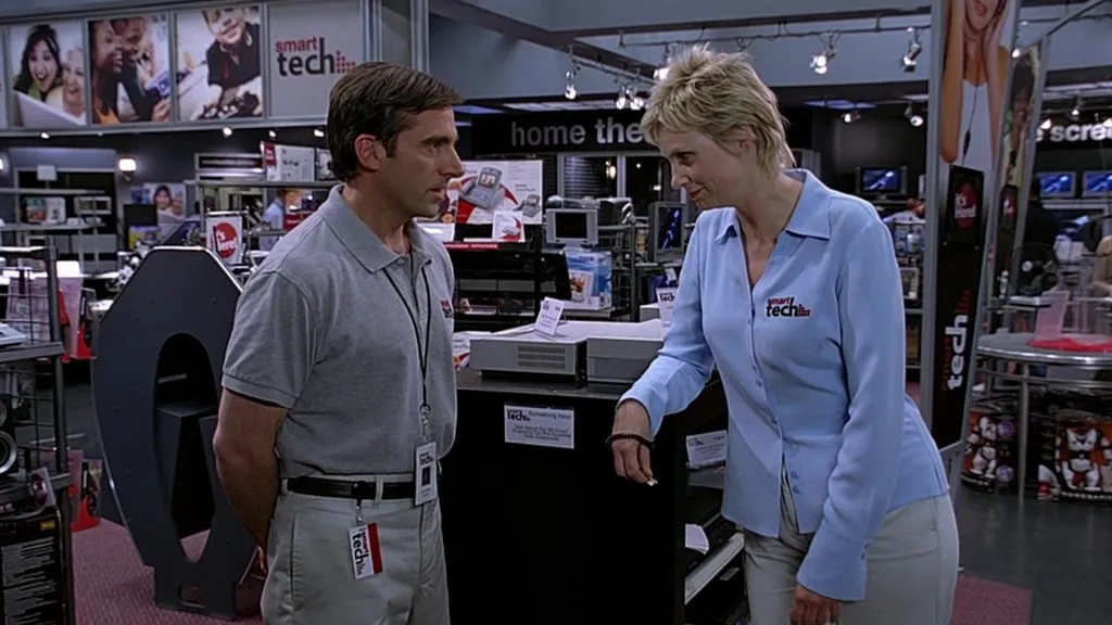 Steve Carrell and Jane Lynch (2005) / IMDb