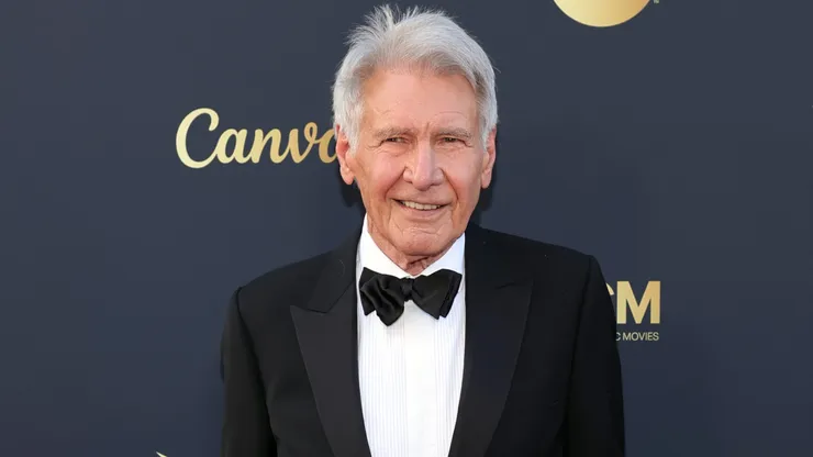 Harrison Ford attends the AFI Life Achievement Award Ceremony honoring Francis Ford Coppola at Dolby Theatre on April 26, 2025 in Hollywood, California. (Photo by Maya Dehlin Spach/Getty Images)