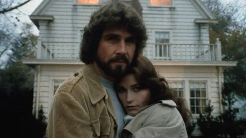 James Brolin and Margot Kidder in "The Amityville Horror"