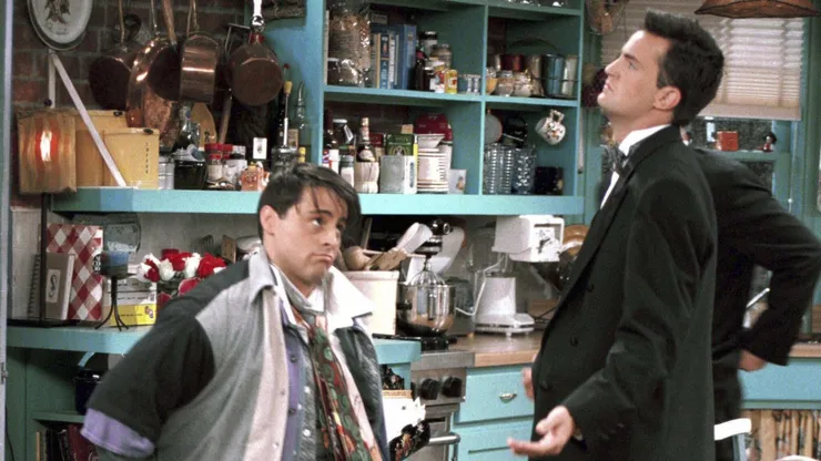 Chandler Bing and Joey Tribbiani
