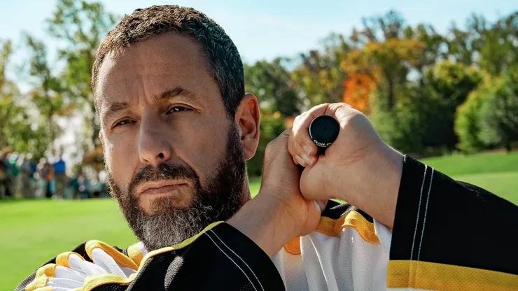 Adam Sandler in "Happy Gilmore 2"
