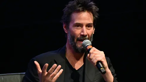 Keanu Reeves attends the Los Angeles special screening of "American Star".