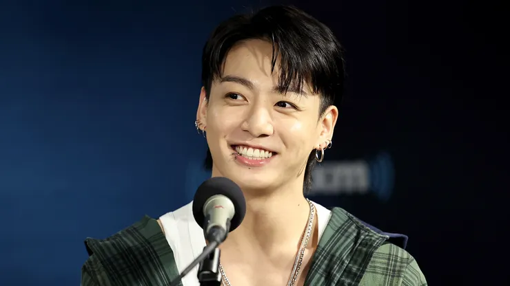 Jungkook visits SiriusXM at SiriusXM Studios.