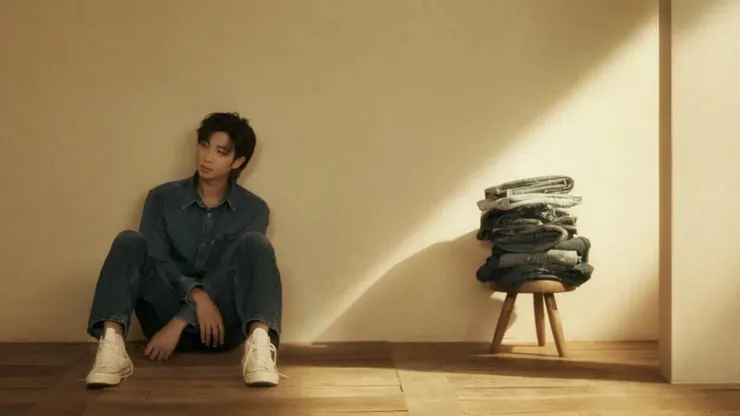 Cover of RM’s debut studio album Indigo.
