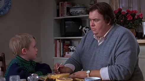 Macaulay Culkin and John Candy in "Uncle Buck"