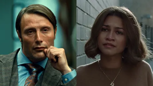 Mads Mikkelsen in "Hannibal" - Zendaya in "Challengers".