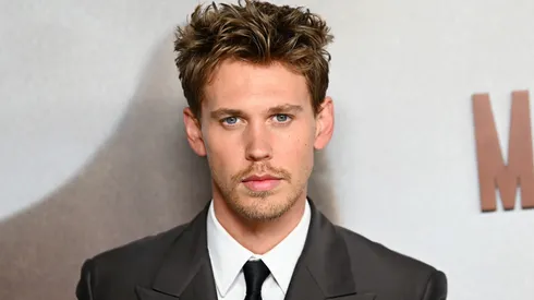 Austin Butler attends the UK Premiere of "Masters Of The Air" at Picturehouse Central on January 22, 2024 in London, England. (Photo by Joe Maher/Getty Images)