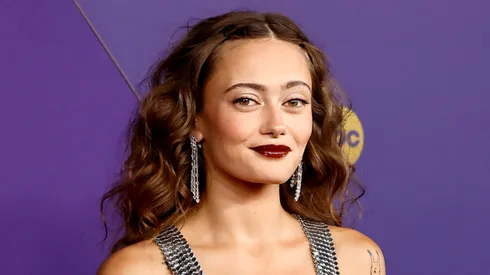 Ella Purnell attends the 76th Primetime Emmy Awards at Peacock Theater.