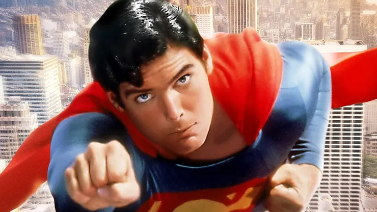 Christopher Reeve in "Superman."