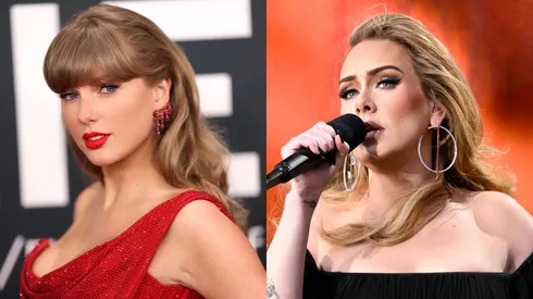 Taylor Swift attends the 67th Annual GRAMMY Awards - Adele performs on stage as American Express present BST Hyde Park.