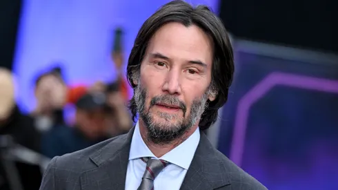 Keanu Reeves attends the "From The World Of John Wick: Ballerina" world premiere at Cineworld Leicester Square.