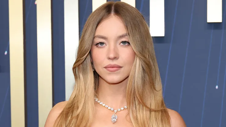 Sydney Sweeney attends the 77th Primetime Emmy Awards in 2025.