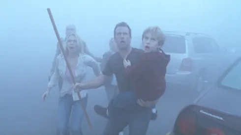 Thomas Jane, Jeffrey DeMunn, Laurie Holden, Frances Sternhagen, and Nathan Gamble in Sobre-Natural (2007)