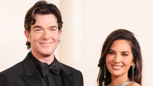 John Mulaney and Olivia Munn attend the 96th Annual Academy Awards.