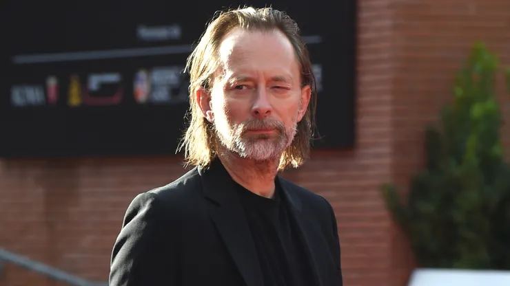 Thom Yorke walks the red carpet during the 15th Rome Film Festival in 2020.