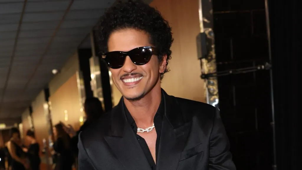 Bruno Mars attends the 67th Annual GRAMMY Awards at Crypto.com Arena on February 02, 2025 in Los Angeles, California. (Photo by Matt Winkelmeyer/Getty Images for The Recording Academy)