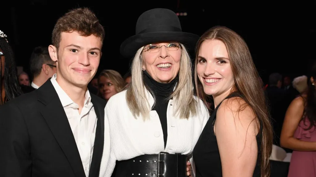 Duke Keaton, Honoree Diane Keaton and Dexter Keaton attend the after party for American Film Institute’s 45th Life Achievement Award Gala Tribute to Diane Keaton at OHM Nightclub on June 8, 2017 in Hollywood, California. 26658_006 (Photo by Emma McIntyre/Getty Images for Turner)