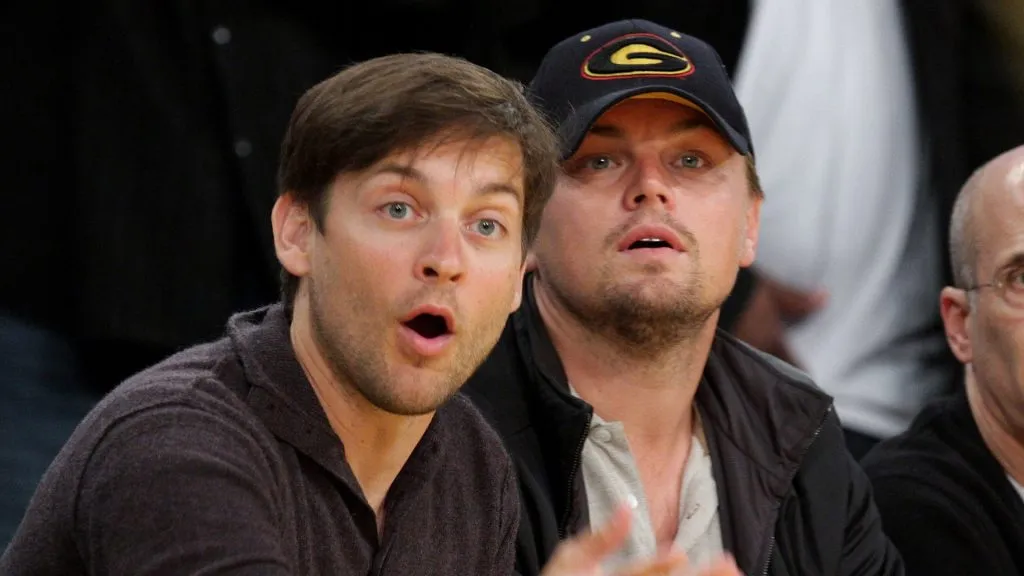 Leonardo DiCaprio and Tobey Maguire (Source: Noel Vasquez/Getty Images)
