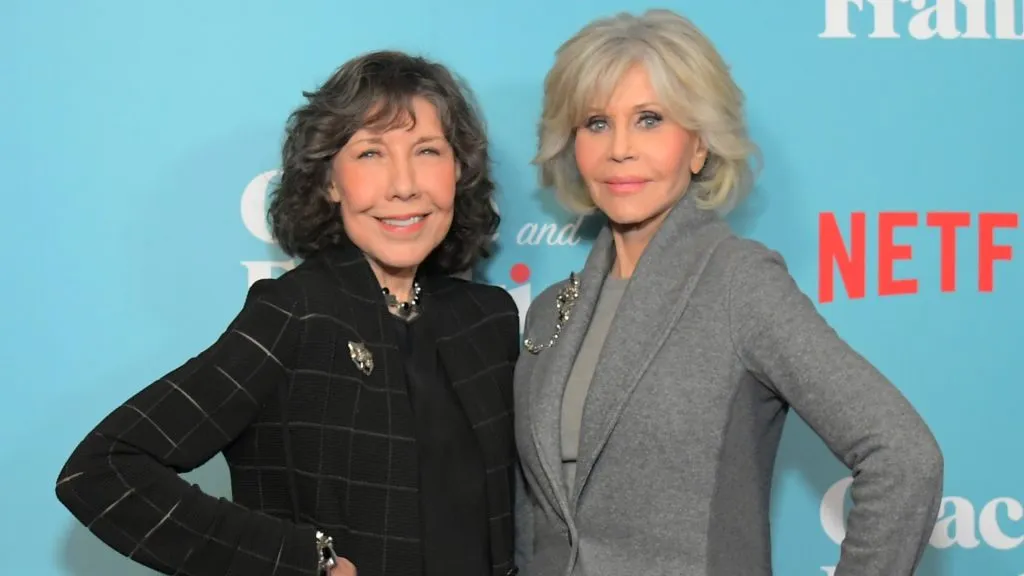 Lily Tomlin and Jane Fonda (Source: Charley Gallay/Getty Images for Netflix)
