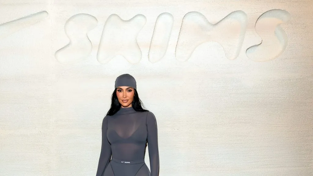 Kim Kardashian attends the NikeSKIMS Launch Event at Nike House of Innovation on September 24, 2025 in New York City. (Photo by Dimitrios Kambouris/Getty Images for SKIMS)
