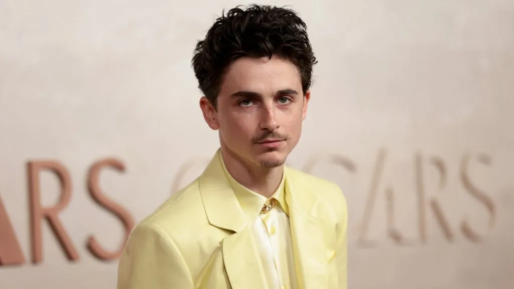 Timothée Chalamet attends the 97th Annual Oscars at Dolby Theatre on March 02, 2025 in Hollywood, California. (Photo by Monica Schipper/Getty Images)