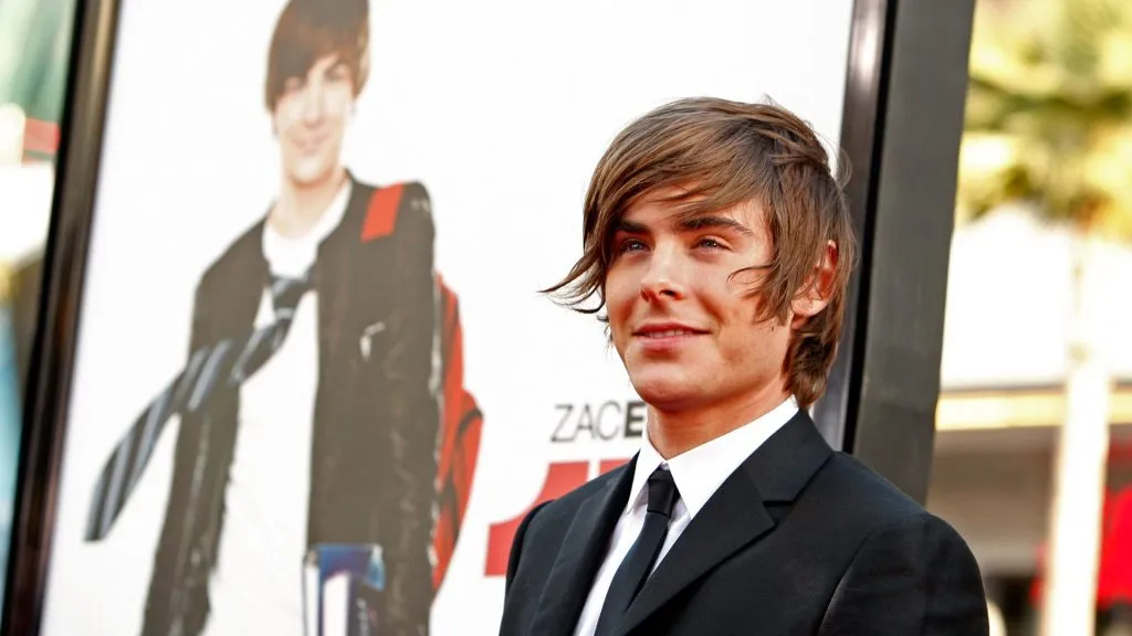 Actor Zac Efron arrives at the premiere of Warner Bros. “17 Again” held at Grauman’s Chinese Theatre on April 14, 2009 in Hollywood, California. (Photo by Kevin Winter/Getty Images)