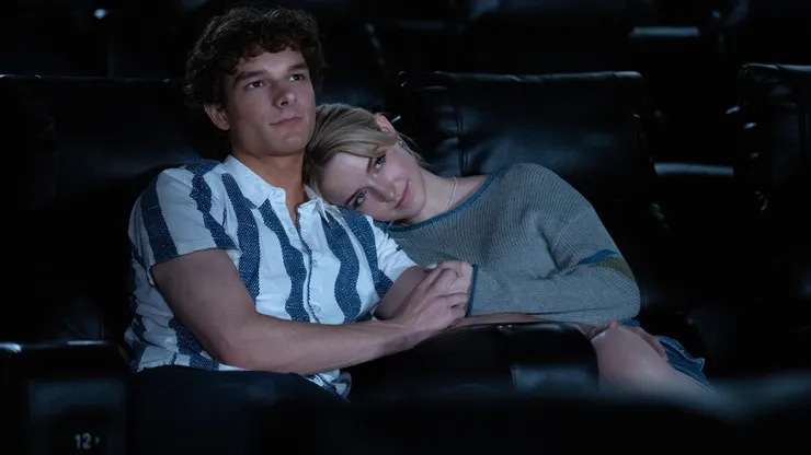 Mckenna Grace and Mason Thames in Regretting You.