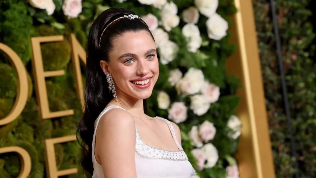 Margaret Qualley attends the 82nd Annual Golden Globe Awards at The Beverly Hilton on January 05, 2025 in Beverly Hills, California. (Photo by Amy Sussman/Getty Images)