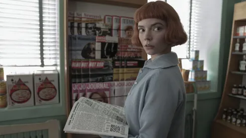 Anya Taylor-Joy in The Queen's Gambit.