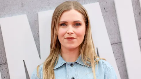 Eliza Taylor attends Hulu's season 6 premiere of "The Handmaid's Tale".