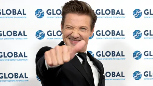 Jeremy Renner attends Global Down Syndrome Foundation's 18th Annual Be Beautiful Be Yourself Fashion Show at Sheraton Downtown Denver Hotel.