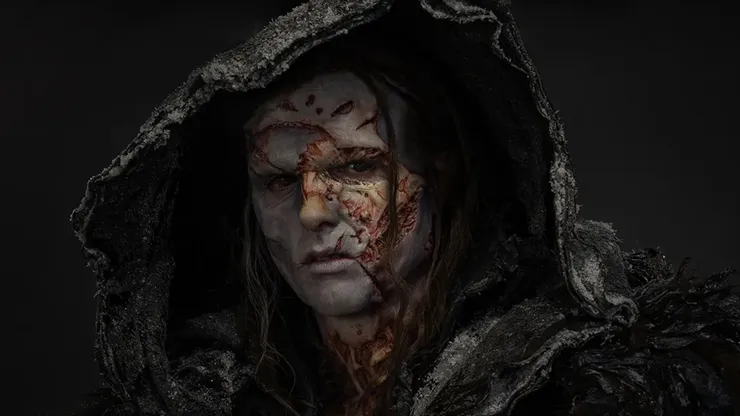 Jacob Elordi in "Frankenstein".