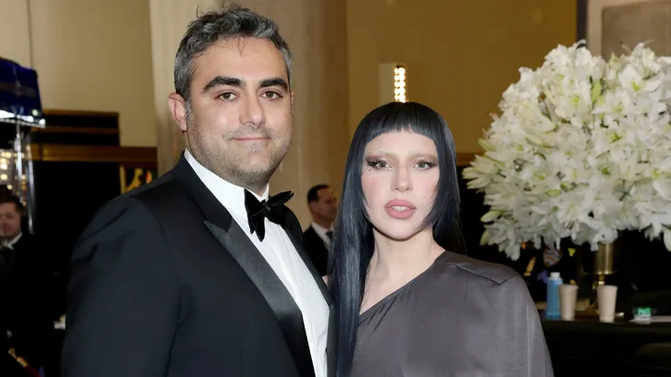 Michael Polansky and Lady Gaga attend SNL50: The Anniversary Special.