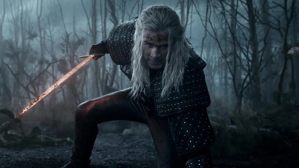 Liam Hemsworth in The Witcher. (Source: IMDb)