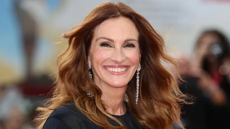 Julia Roberts attends the "After The Hunt" red carpet during the 82nd Venice International Film Festival on August 29, 2025 in Venice, Italy. (Photo by Andreas Rentz/Getty Images)