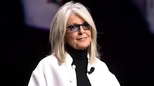 Diane Keaton speaks onstage at CinemaCon 2019 The State of the Industry and STXfilms Presentation at The Colosseum at Caesars Palace during CinemaCon, the official convention of the National Association of Theatre Owners, on April 2, 2019 in Las Vegas, Nevada. (Photo by Matt Winkelmeyer/Getty Images for CinemaCon)