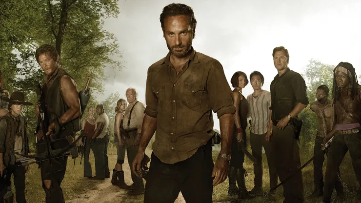 The cast of "The Walking Dead."