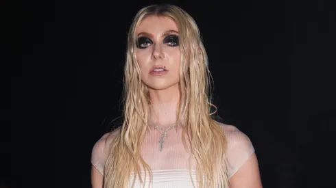 Taylor Momsen attends the Grace Ling show during New York Fashion Week.
