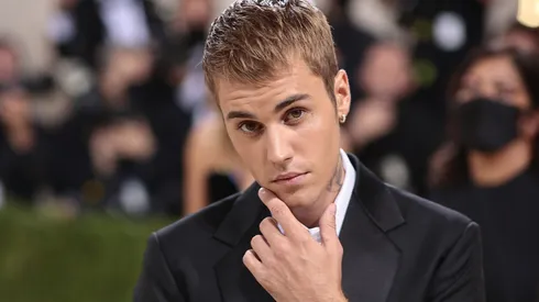 Justin Bieber attends The 2021 Met Gala Celebrating In America: A Lexicon Of Fashion at Metropolitan Museum of Art on September 13, 2021 in New York City. (Photo by Dimitrios Kambouris/Getty Images for The Met Museum/Vogue )