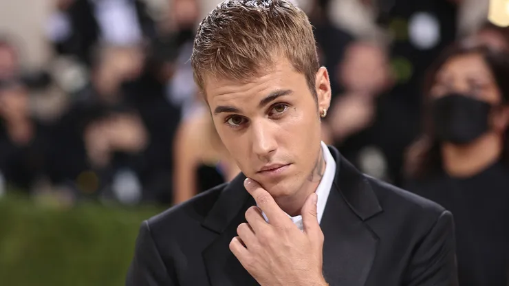 Justin Bieber attends The 2021 Met Gala Celebrating In America: A Lexicon Of Fashion at Metropolitan Museum of Art on September 13, 2021 in New York City. (Photo by Dimitrios Kambouris/Getty Images for The Met Museum/Vogue )