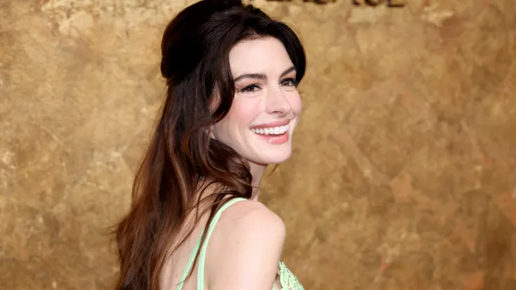 Anne Hathaway attends the Clooney Foundation For Justice's "The Albies" on September 28, 2023 in New York City. (Photo by Cindy Ord/Getty Images)