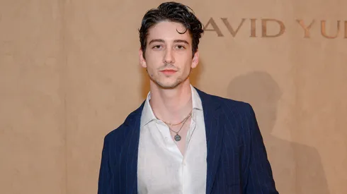 Milo Manheim walks the red carpet during the David Yurman After Party in 2025.