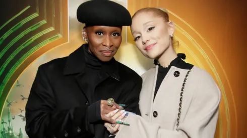Ariana Grande and Cynthia Erivo attend as Universal Pictures presents special New York City WICKED Screening at Metrograph.