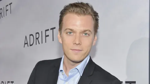 Jake Abel arrives at the premiere of STX Films' "Adrift" in 2018.