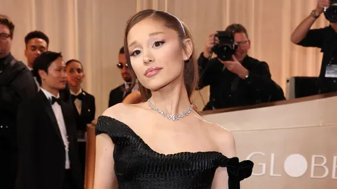 Ariana Grande attends the 83rd Annual Golden Globe Awards at The Beverly Hilton.
