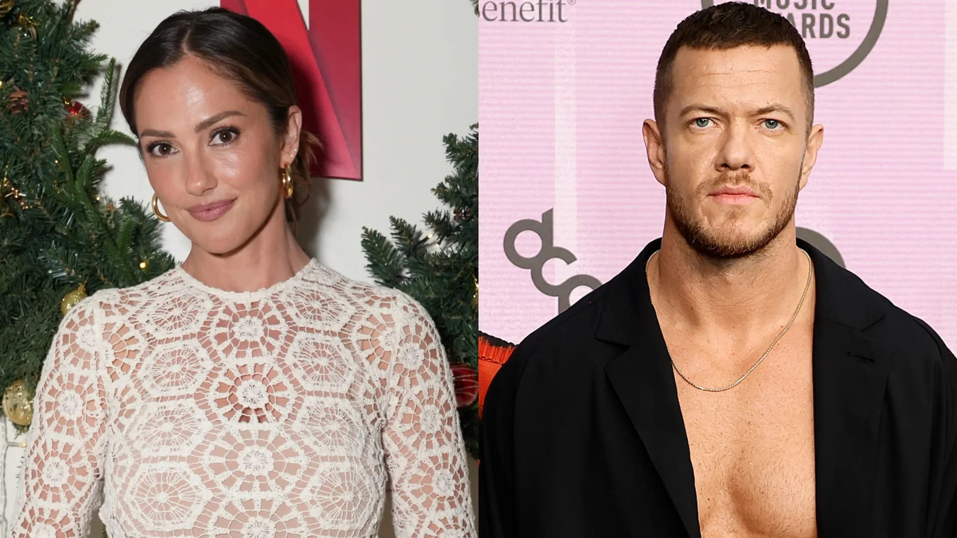 Minka Kelly and Dan Reynolds (Source: Gonzalo Marroquin/Getty Images for Netflix — Frazer Harrison/Getty Images)